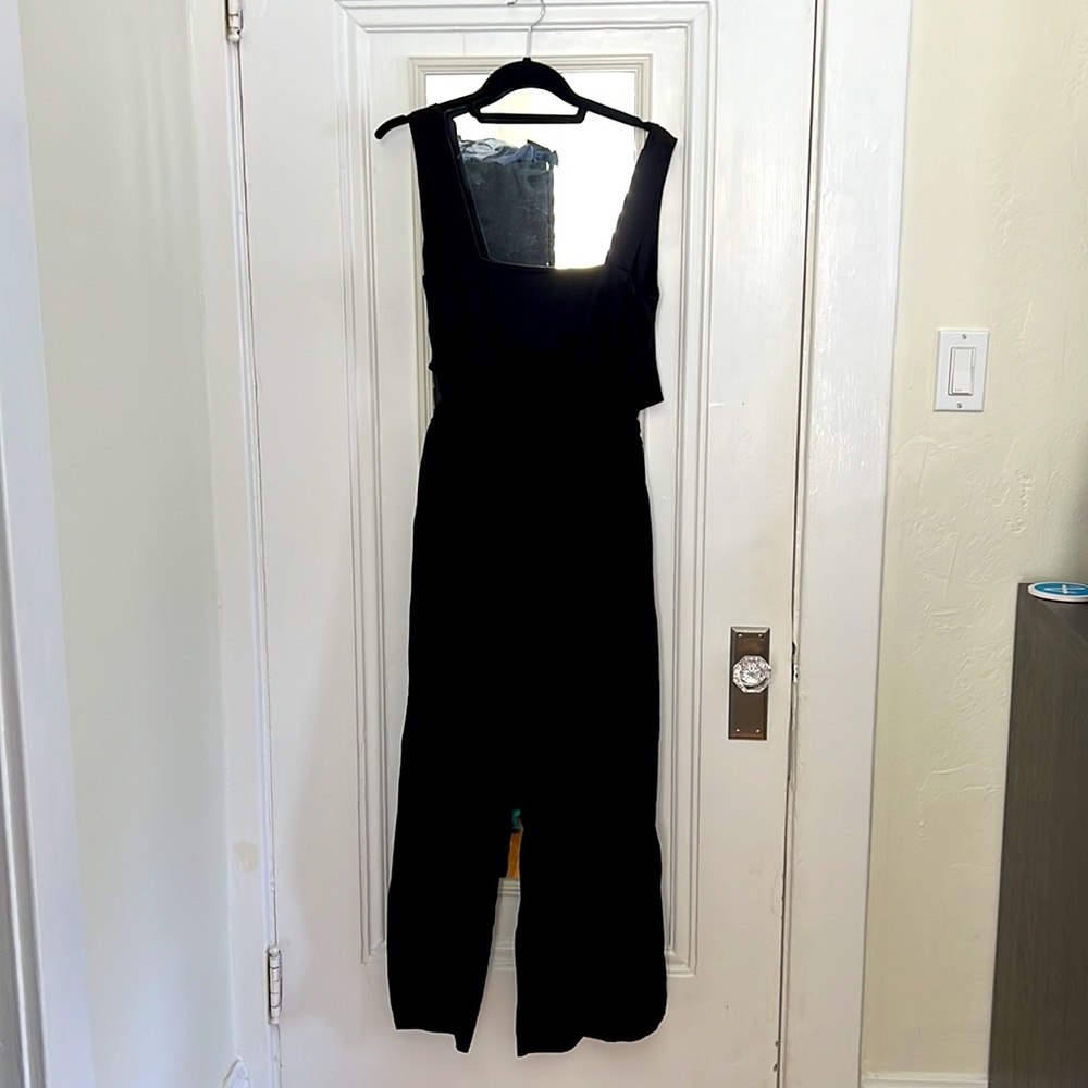 Vetta two piece apron jumpsuit, size 4